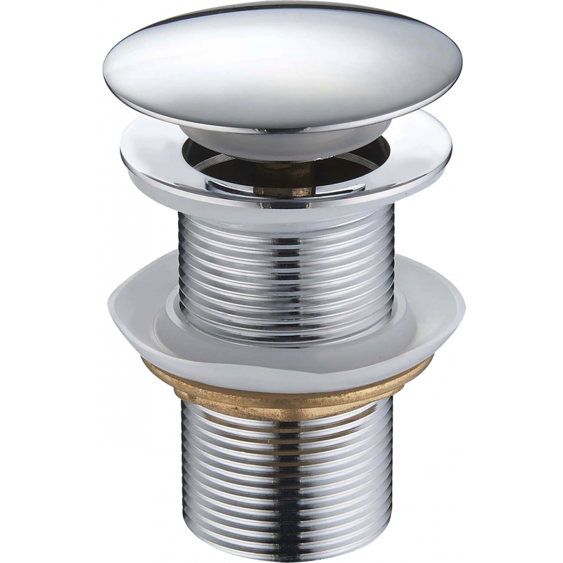 Mexen korek klik-klak okrągły, chrom - 79910-00