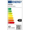 Mexen Nova żarówka LED E27, R80, 15W, Zimna - 6500K, 1575 lm - L105-E27-1565-01