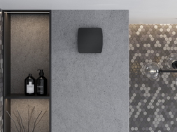 Mexen AXS 120 wentylator łazienkowy z czujnikiem wilgotności, czarny - W9601-125H-70