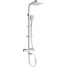 Mexen CQ45 zestaw wannowo-prysznicowy z deszczownicą i baterią termostatyczną, chrom - 779104595-00