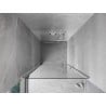 Mexen Mist-B drzwi prysznicowe uchylne 60 cm, transparent, chrom - 8A2-060-000-01-00