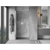 Mexen Mist-B drzwi prysznicowe uchylne 60 cm, transparent, chrom - 8A2-060-000-01-00