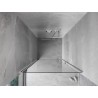 Mexen Mist-B drzwi prysznicowe uchylne 75 cm, transparent, chrom - 8A2-075-000-01-00