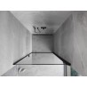 Mexen Mist-B drzwi prysznicowe uchylne prawe 70 cm, czarna ramka, czarne - 8A2-070-000-70-70-P