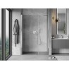 Mexen Mist-B drzwi prysznicowe uchylne 110 cm, transparent, chrom - 8A2-110-001-01-00