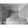 Mexen Mist-B drzwi prysznicowe uchylne 120 cm, transparent, chrom - 8A2-120-001-01-00