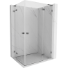 Mexen Lunar L Duo kabina prysznicowa uchylna prawa 110 x 105 cm, transparent, gun metal - 834L-110P-105L-95-00