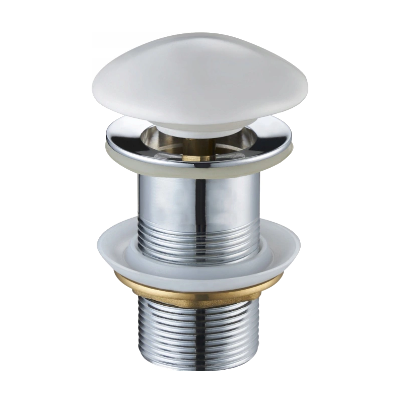 Mexen korek klik-klak okrągły, biały ceramiczny - 79910-25