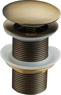 Mexen korek klik-klak okrągły, brąz antyczny - 79910-30