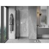 Mexen Mist drzwi prysznicowe uchylne 120 cm, transparent, chrom - 8A4-120-000-01-00