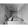 Mexen Mist drzwi prysznicowe uchylne lewe 120 cm, czarna ramka, czarne - 8A4-120-000-70-70-L