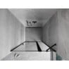 Mexen Mist drzwi prysznicowe uchylne prawe 90 cm, czarna ramka, czarne - 8A4-090-000-70-70-P