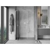 Mexen Mist L drzwi prysznicowe uchylne 140 cm, transparent, chrom - 8A4L-140-001-01-00