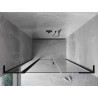 Mexen Mist L drzwi prysznicowe uchylne 140 cm, transparent, czarne - 8A4L-140-001-70-00