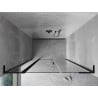 Mexen Mist L drzwi prysznicowe uchylne 145 cm, transparent, czarne - 8A4L-145-001-70-00