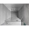 Mexen Mist-H drzwi prysznicowe uchylne prawe 115 cm, transparent, chrom - 8A5-115-000-01-00-P
