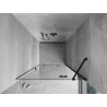 Mexen Mist-H drzwi prysznicowe uchylne prawe 95 cm, transparent, czarne - 8A5-095-000-70-00-P