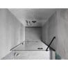 Mexen Mist-H drzwi prysznicowe uchylne prawe 100 cm, transparent, czarne - 8A5-100-000-70-00-P