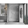 Mexen Mist-H drzwi prysznicowe uchylne prawe 160 cm, transparent, chrom - 8A5-160-001-01-00-P