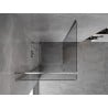 Mexen Mist-B kabina prysznicowa uchylna 75 x 75 cm, transparent, chrom - 8A2T-075-075-01-00