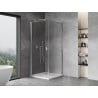 Mexen Mist-B kabina prysznicowa uchylna 75 x 75 cm, transparent, chrom - 8A2T-075-075-01-00