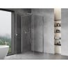 Mexen Mist-B kabina prysznicowa uchylna 75 x 75 cm, transparent, chrom - 8A2T-075-075-01-00