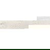 Mexen Wood Ville Bianco gres szkliwiony rekt. G1, płytka drewnopodobna podłogowo-ścienna 120 x 20 cm, carving - TL613-120-020-01