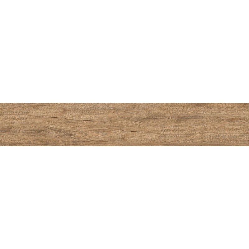 Mexen Wood Ville Brown gres szkliwiony rekt. G1, płytka drewnopodobna podłogowo-ścienna 120 x 20 cm, carving - TL613-120-020-02