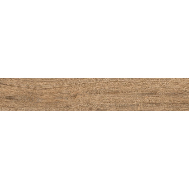 Mexen Wood Ville Brown gres szkliwiony rekt. G1, płytka drewnopodobna podłogowo-ścienna 120 x 20 cm, carving - TL613-120-020-02