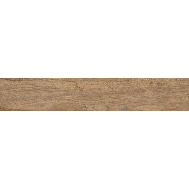 Mexen Wood Ville Brown gres szkliwiony rekt. G1, płytka drewnopodobna podłogowo-ścienna 120 x 20 cm, carving - TL613-120-020-02