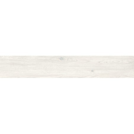 Mexen Savana Bianco gres szkliwiony rekt. G1, płytka drewnopodobna podłogowo-ścienna 120 x 20 cm, carving - TL614-120-020-00