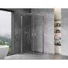 Mexen Mist-B Duo kabina prysznicowa uchylna 90 x 90 cm, transparent, chrom - 8A2-090-090-01-00