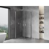 Mexen Mist-B Duo kabina prysznicowa uchylna 95 x 95 cm, transparent, chrom - 8A2-095-095-01-00