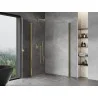 Mexen Mist-B Duo kabina prysznicowa uchylna 95 x 70 cm, transparent, złota - 8A2-095-070-50-00