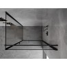 Mexen Mist-B  kabina prysznicowa uchylna prawa 90 x 85 cm, czarna ramka, czarna - 8A2T-090-085-70-70-P