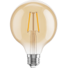 Mexen Vintis żarówka filament LED E27, G95, 2W, Ciepła - 2200K, 180 lm, amber - L157-E27-0222-50