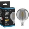 Mexen Vintis żarówka filament LED E27, G95, 4W, Ciepła - 2200K, 280 lm, smoke - L157-E27-0422-70