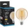 Mexen Vintis żarówka filament LED E27, G95, 8W, Ciepła - 2700K, 750 lm, amber - L157-E27-0827-50