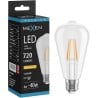 Mexen Vintis żarówka filament LED E27, ST64, 6W, Ciepła - 2200K, 720 lm, clear - L152-E27-0622-00