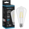 Mexen Vintis żarówka filament LED E27, ST64, 6W, Zimna - 6500K, 720 lm, clear - L152-E27-0665-00