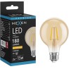 Mexen Vintis żarówka filament LED E27, G80, 2W, Ciepła - 2200K, 180 lm, amber - L155-E27-0222-50