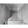Mexen Mist-H L drzwi prysznicowe uchylne lewe 70 cm, transparent, chrom - 8A5L-070-000-01-00-L