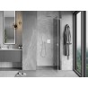 Mexen Mist-H L drzwi prysznicowe uchylne prawe 70 cm, transparent, chrom - 8A5L-070-000-01-00-P
