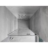 Mexen Mist-H L drzwi prysznicowe uchylne prawe 75 cm, transparent, chrom - 8A5L-075-000-01-00-P