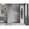 Mexen Mist-H L drzwi prysznicowe uchylne prawe 80 cm, transparent, chrom - 8A5L-080-000-01-00-P