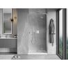 Mexen Mist-H L drzwi prysznicowe uchylne prawe 80 cm, transparent, chrom - 8A5L-080-000-01-00-P