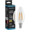 Mexen Vintis żarówka filament LED E14, C35, 6W, Ciepła - 2700K, 720 lm, clear - L154-E14-0627-00
