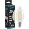 Mexen Vintis żarówka filament LED E14, C35, 4W, Neutralna - 4000K, 470 lm, clear - L154-E14-0427-00