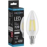 Mexen Vintis żarówka filament LED E14, C35, 6W, Neutralna - 4000K, 720 lm, clear - L154-E14-0640-00