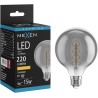 Mexen Vintis żarówka filament spirala LED E27, G95, 4W, Ciepła - 2200K, 220 lm, smoke - L167-E27-0422-70